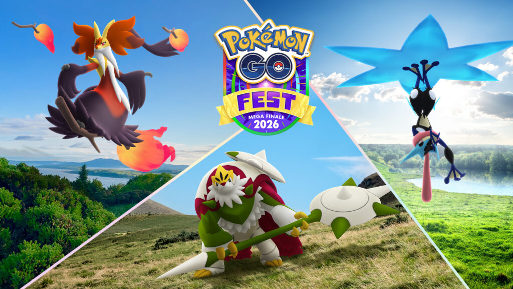 Mega Delphox, Mega Chesnaught and Mega Greninja in Pokémon GO