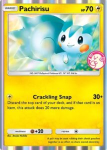 pachirisu promo from pokemon tcg pocket