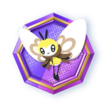 ribombee emblem from pokemon tcg pocket