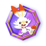 scorbunny emblem from pokemon tcg pocket