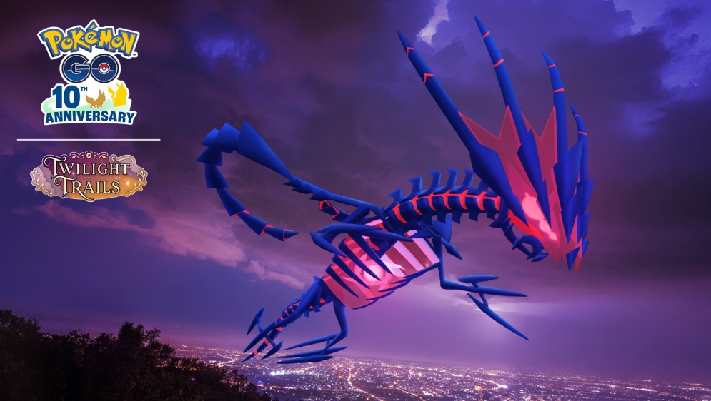 Eternatus promotional artwork for Dynamax Trails