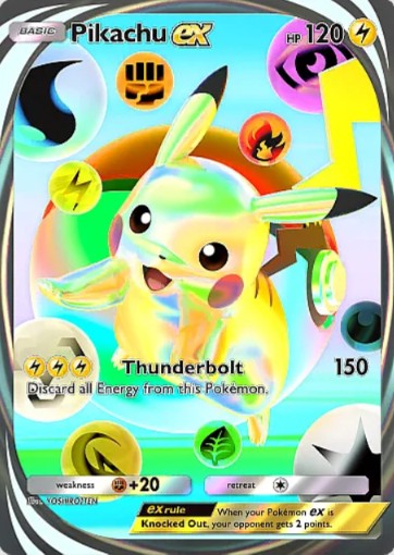 pikachu ex mmersive card from pika pika! pikachu missions in pokemon tcg pocket